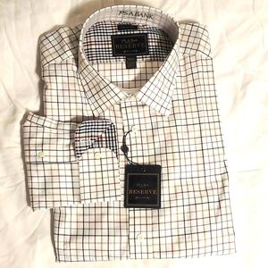 Jos A Bank Men's Reserve Dress Shirt 2XLT